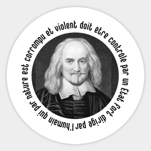 Thomas Hobbes Sticker